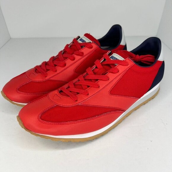 Brooks Womens 1101661D667 Vanguard Retro Red Lace Up Size 11.5 Running Shoes - Picture 1 of 9